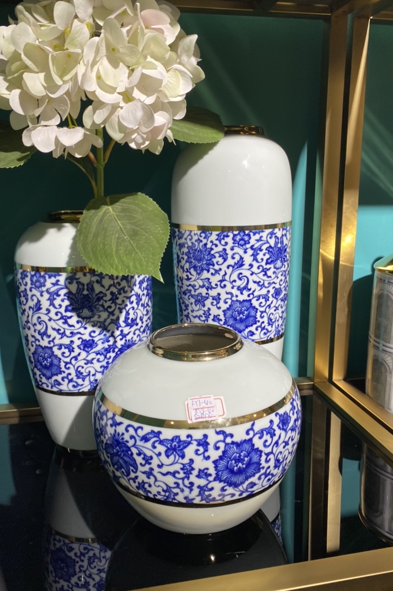 Blue and white porcelain