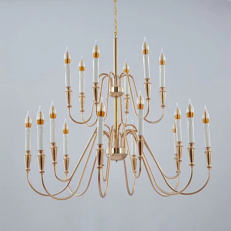 8+4+6 two-color chandelier