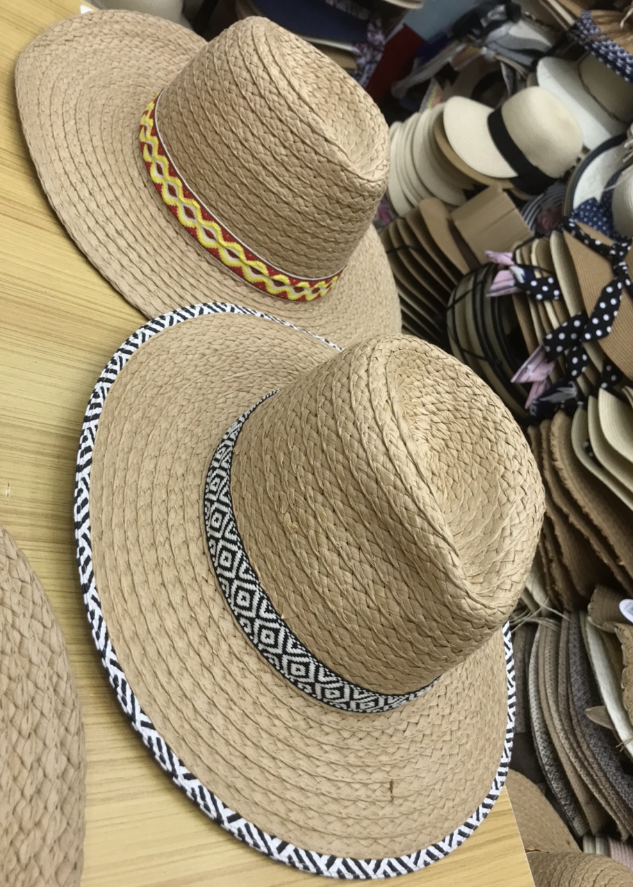 Fashionable and casual British-style straw hat