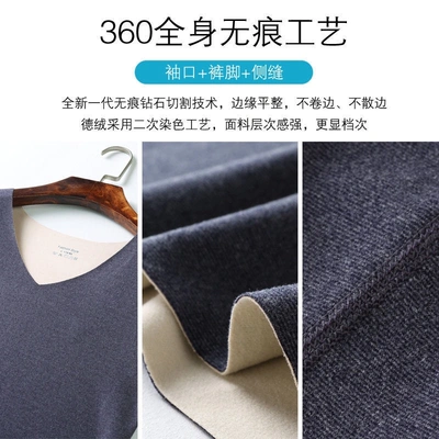 New Fleece And Thick Underwear Set For 2020