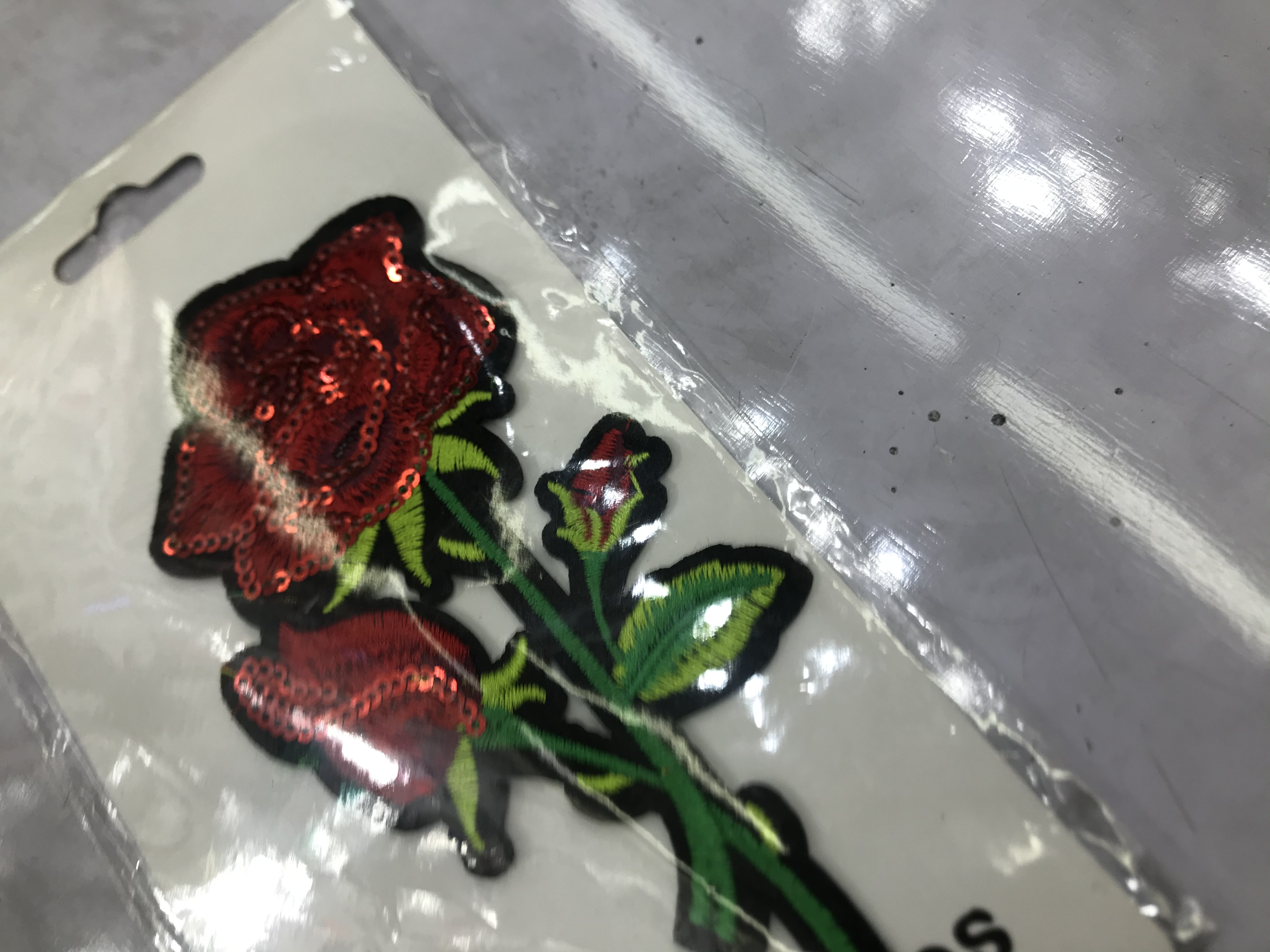 Glitter Patch Specification drawing