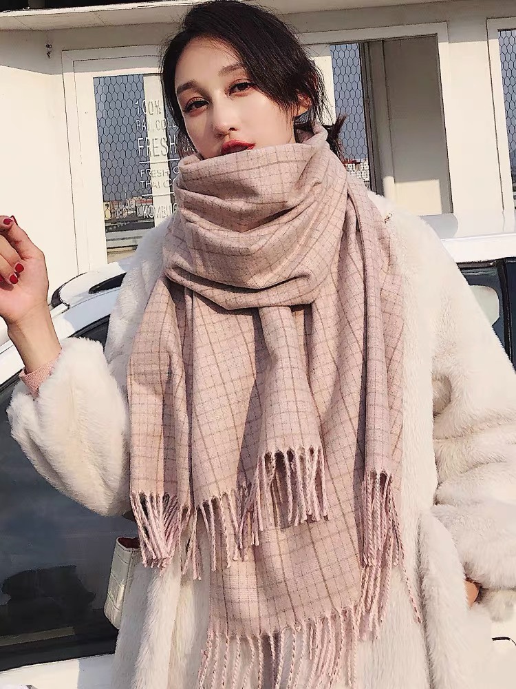 Scarf Large Warm Cute Student Casual Fashion Generous Scarf