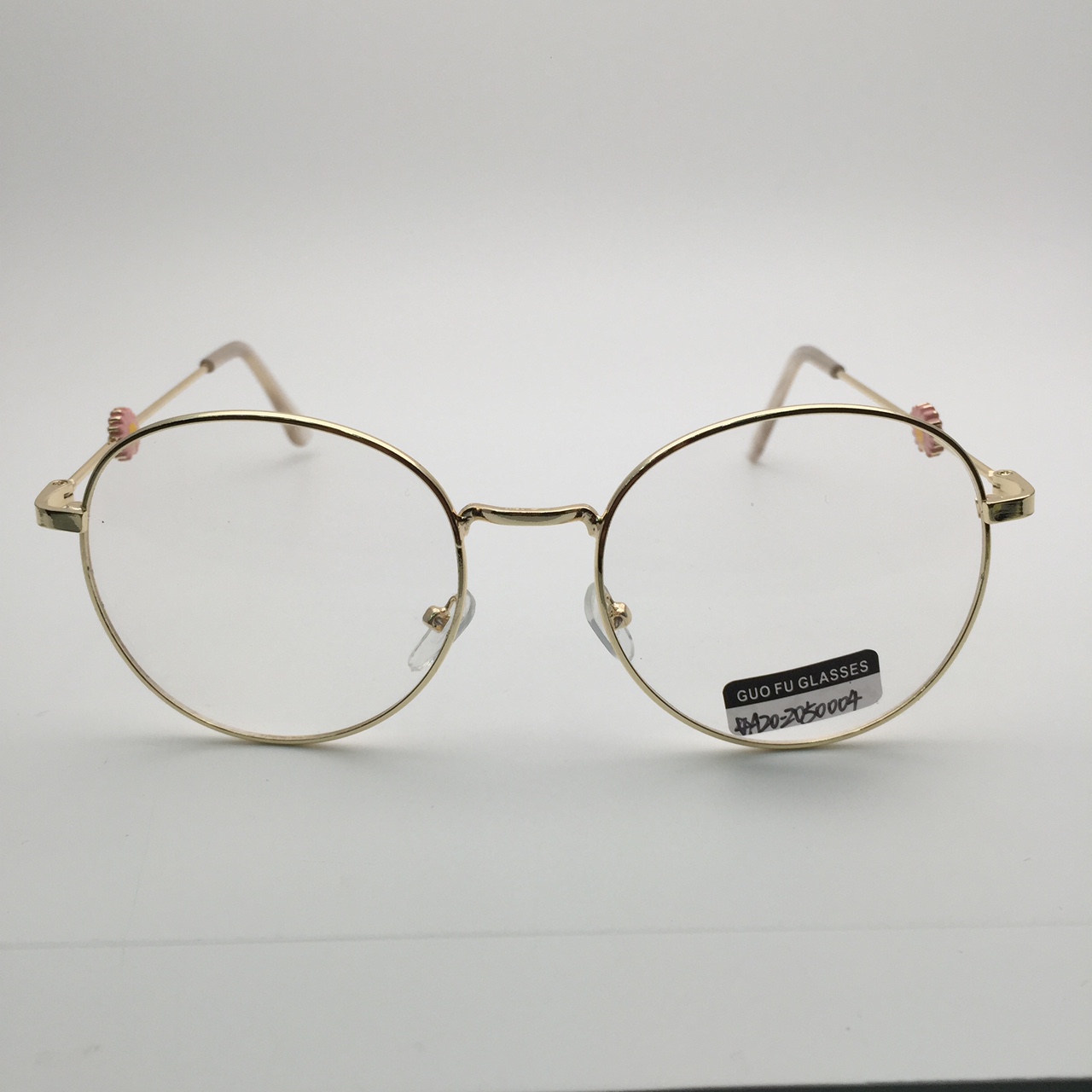 004金属平光眼镜光学镜架