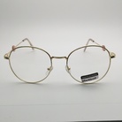 004金属平光眼镜