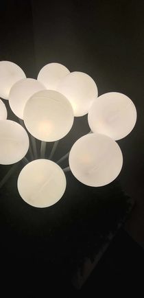 Round ground flower lamp LED landscape lamp Holiday flower lamp simulation flower lamp can be customized