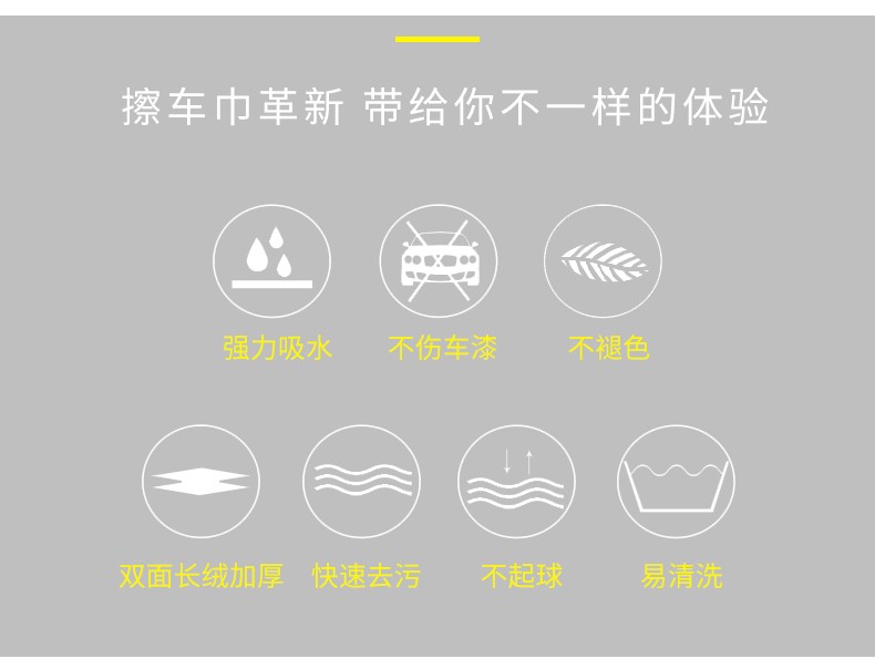 批发吸水清洁擦车巾超声波切边擦车巾珊瑚绒擦车巾 毛巾珊瑚绒40*40 400克/平方详情图4