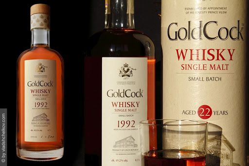 Gold Cock Whisky捷克金公鸡威士忌20年 0,7L细节图