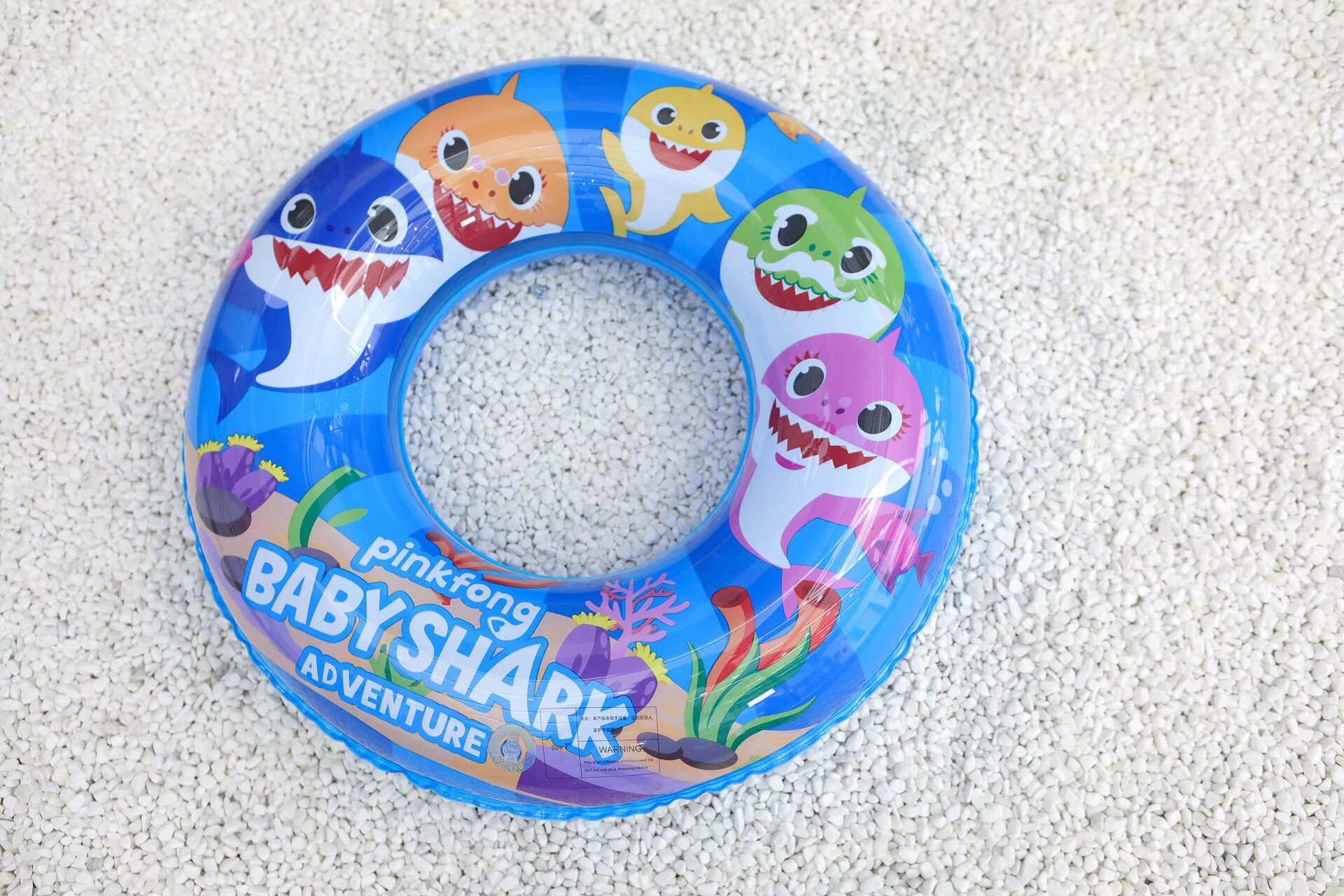 ins thickened cartoon children's swimming rings, shark baby armpit rings, swimming rings and PVC water rings are available in stock detail image 6