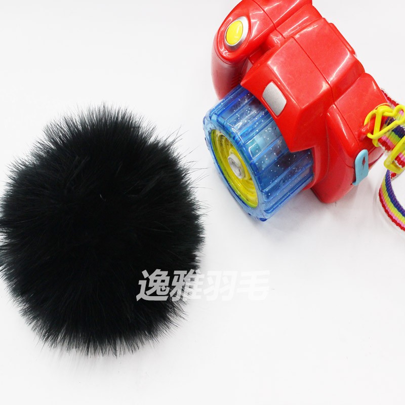 厂家批发定做帽顶火鸡毛球 羽毛毛球鸵鸟毛球头花饰品工艺品详情1