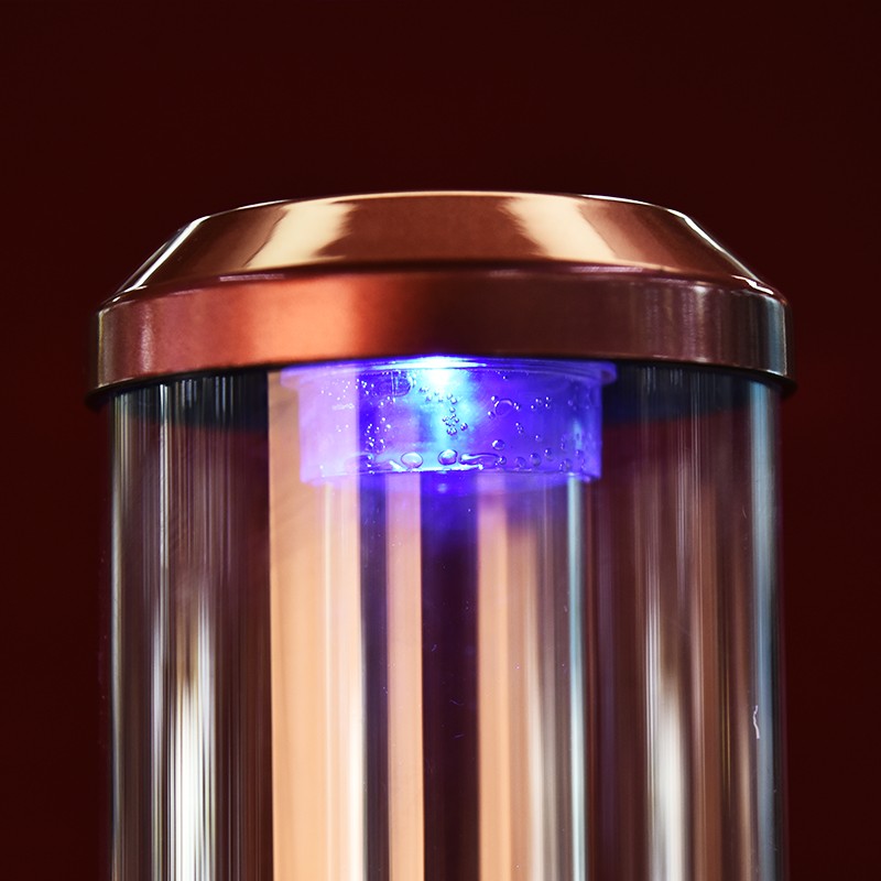 Tri-Corner 3L With Light Red Champagne full figure