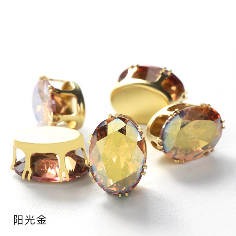 10X14蛋形彩色锆石系列