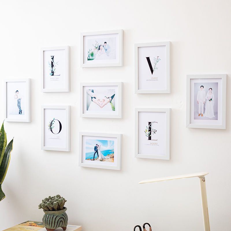 处理相框    处理照片墙相框