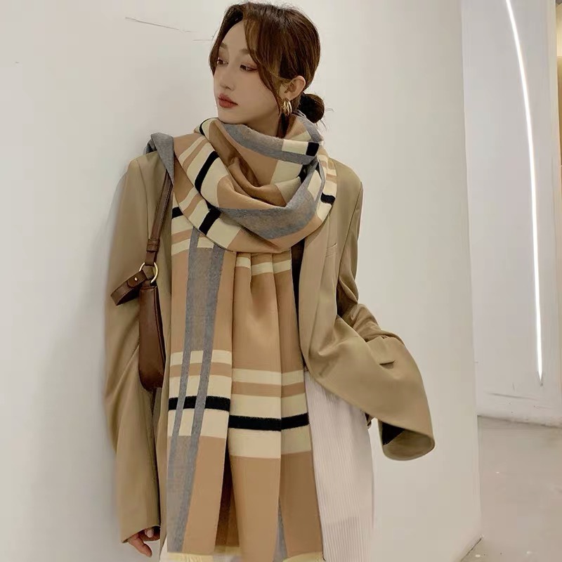 The Scarf Is Super Warm And Thick
