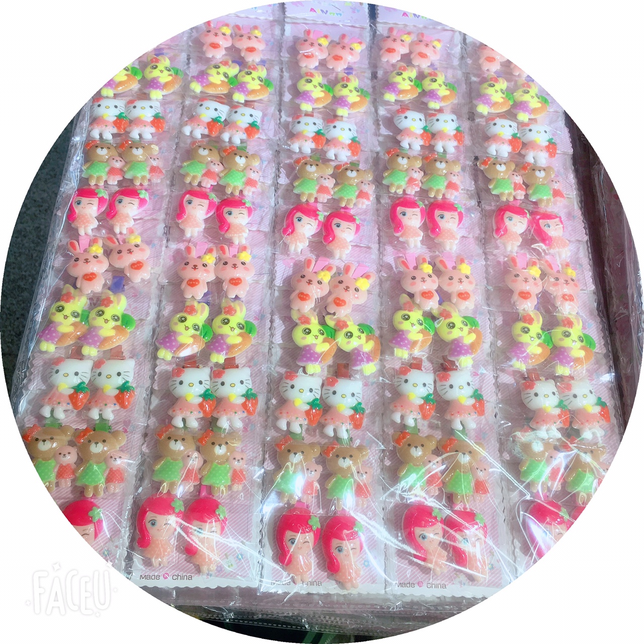 Cartoon clip: 1 card 10 pairs, 10 CARDS/bag thumbnail