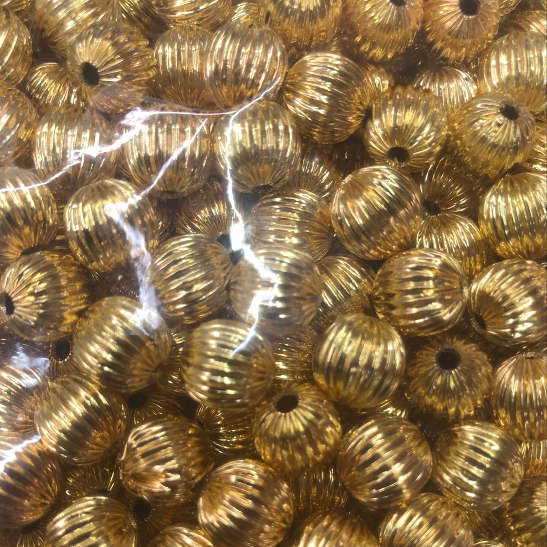 10MM西瓜珠 金色