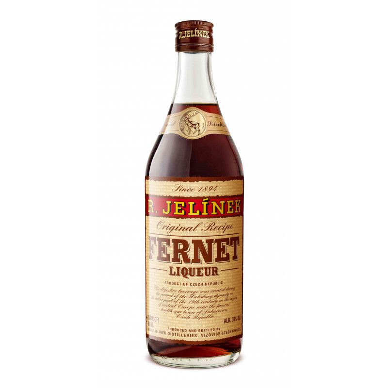 Rudolf Jelínek 捷克草药利口酒菲奈特Fernet0,7L图