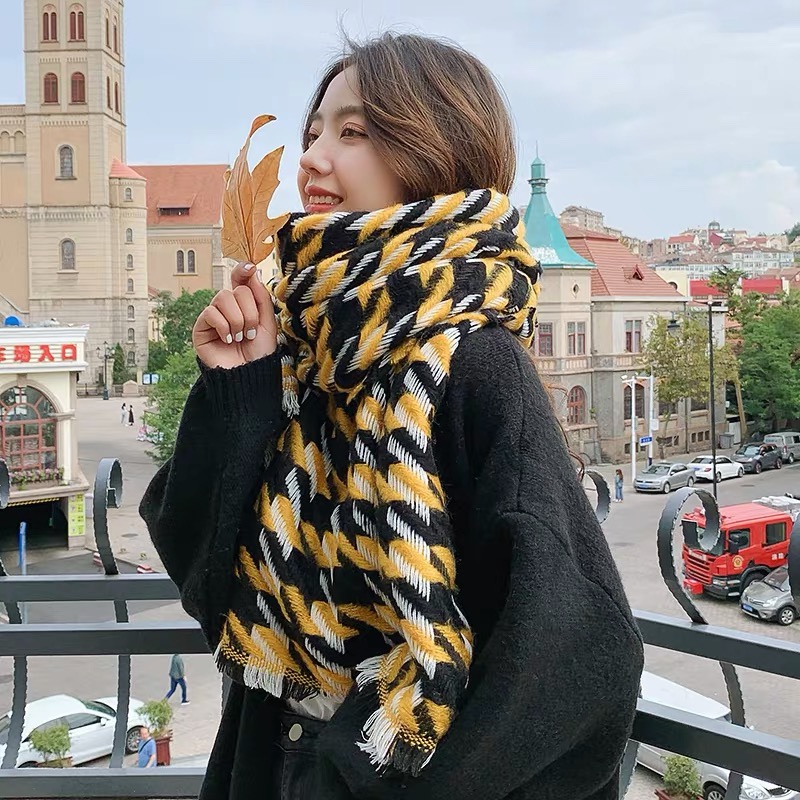 The Scarf Is Super Warm And Thick