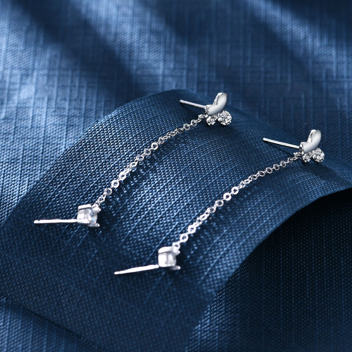 Anton Head Wolf 925 sterling silver 0087 earrings one package free of charge full figure