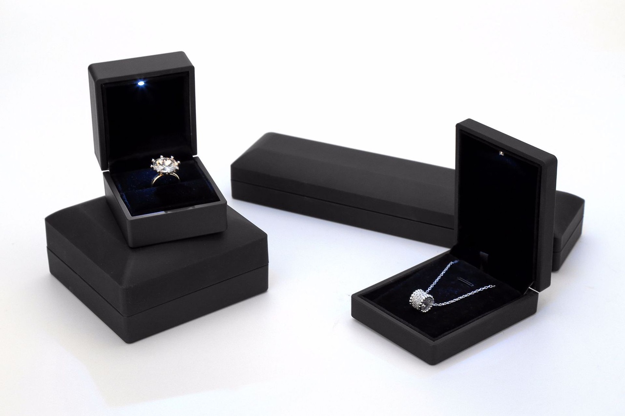 黑色灯戒指盒系列