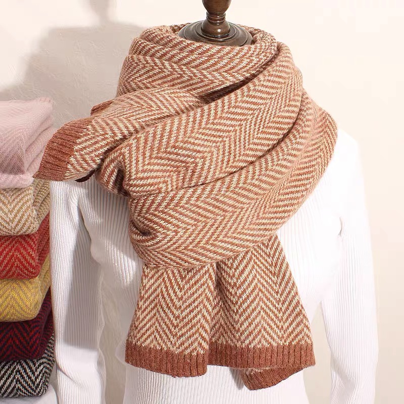 Scarf Super Warm Thick Everything Cute Student Fashion Generous Scarf