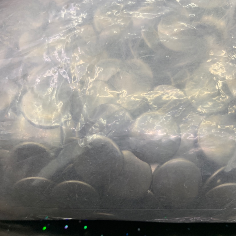 塑料按扣/纽扣/扣子配件/扣子/钮扣四合扣白底实物图