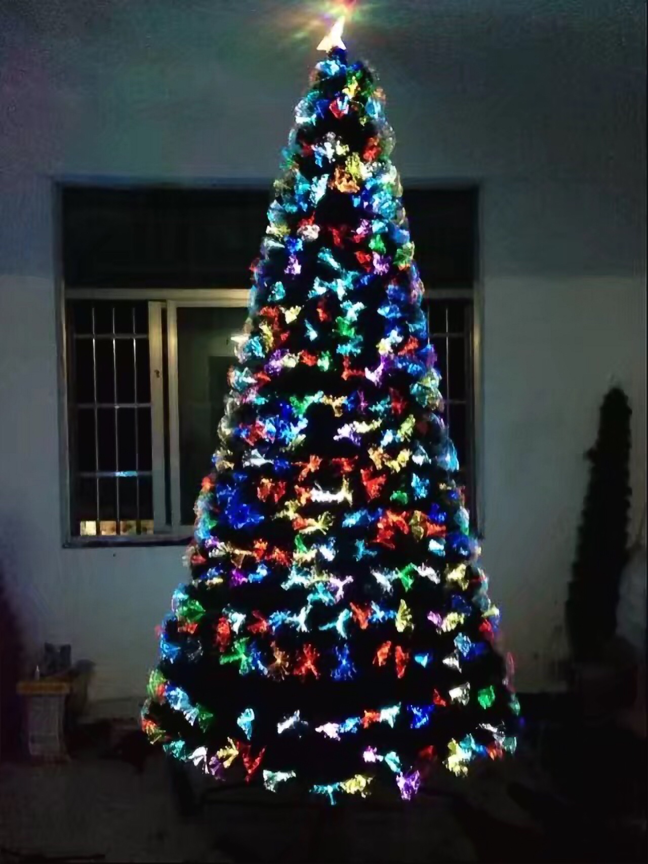 A sky full of colorful stars details Picture