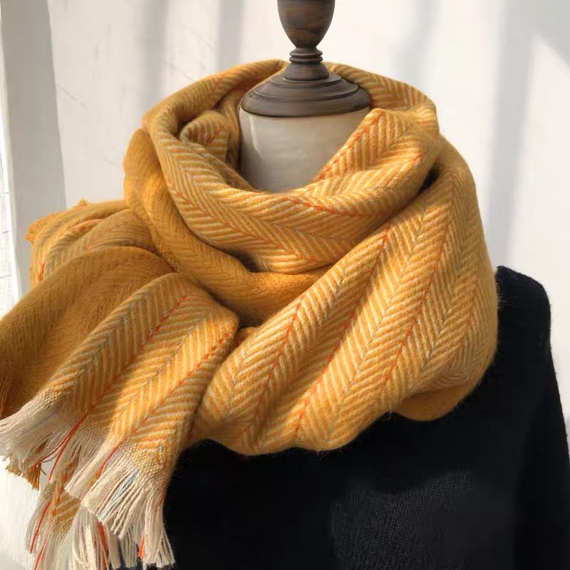 Women's Shawl Autumnwinter Coat Fashion Everything Casual Explosive Scarf