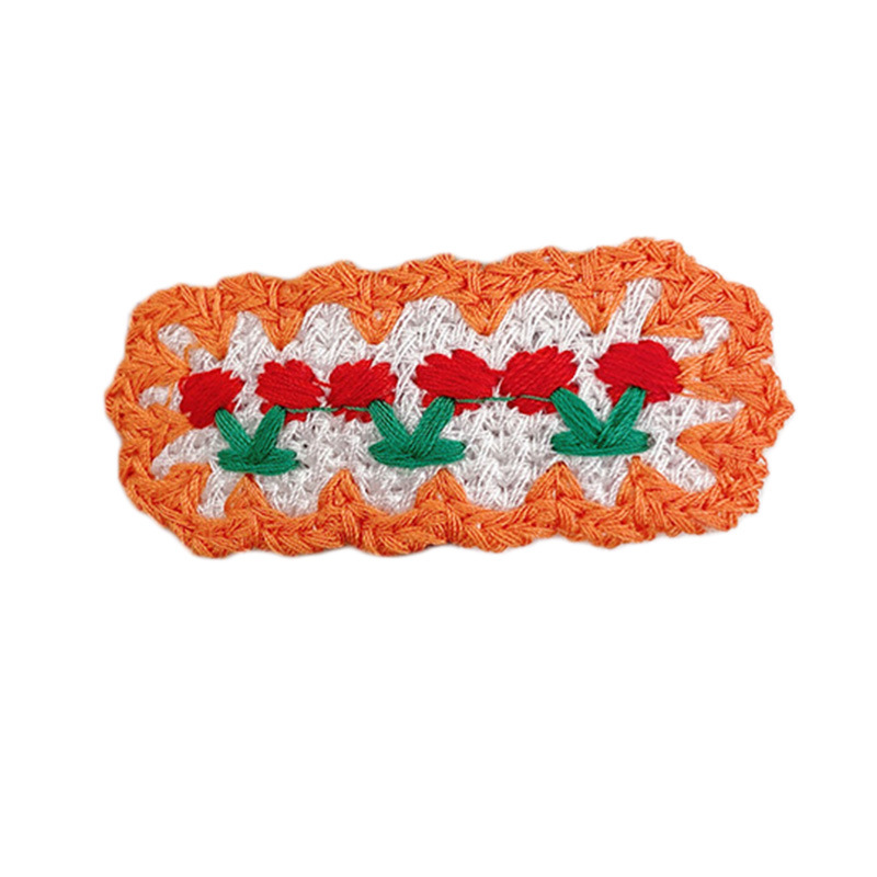 樱桃5.5公分花夹BB夹毛线夹产品图