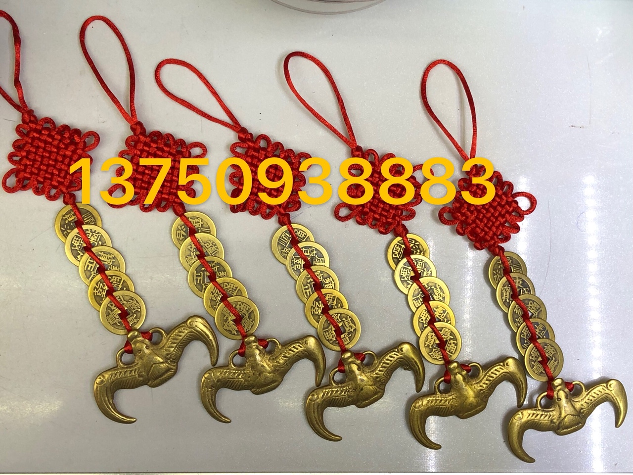 Six emperors on a string five emperors on a string three emperors on a string copper bat pendant thumbnail