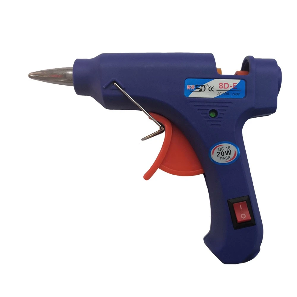 Sade 20W blue small glue gun hot melt glue gun factory direct sales detail image 4