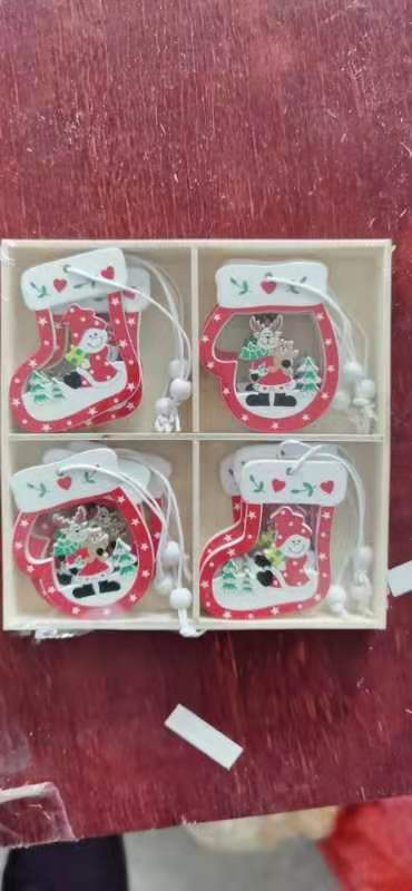 鞋子造型圣诞挂件