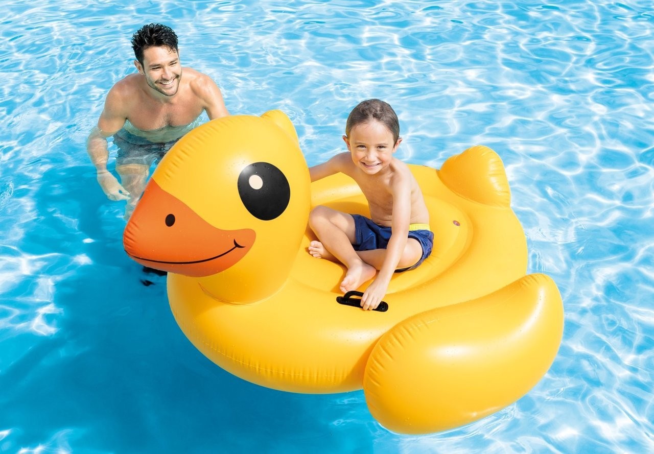 Wholesale of INTEX57556 Little Yellow Duck Mount inflatable float detail image 1