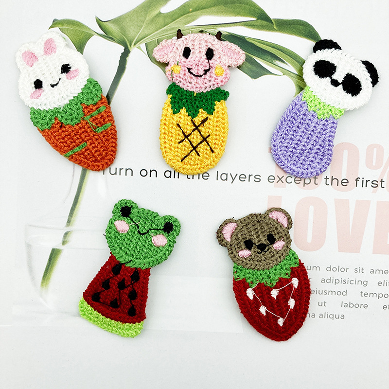 针织卡通系列 儿童BB夹详情图11