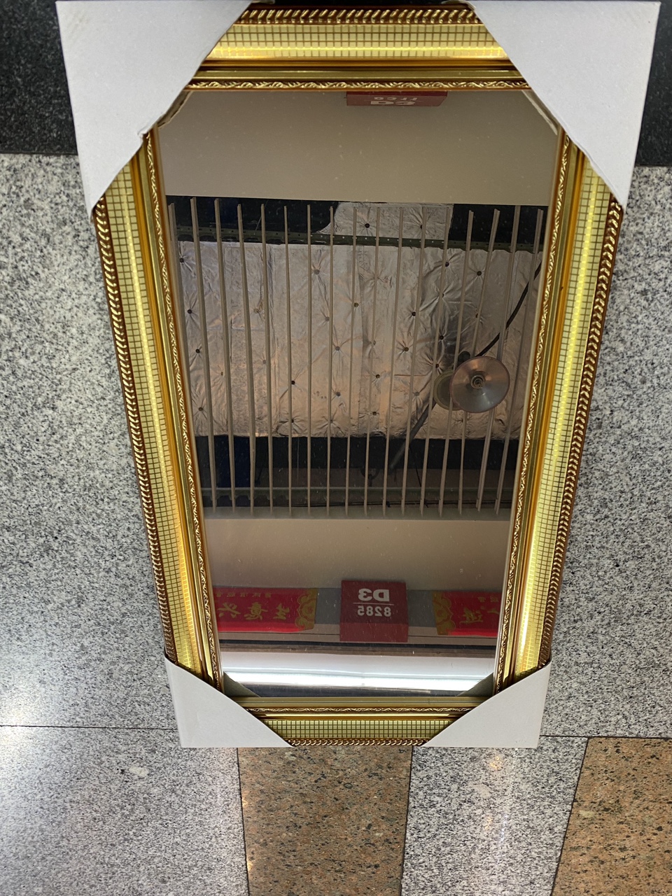 European style decorative mirror, size 30X65. A 18 thumbnail