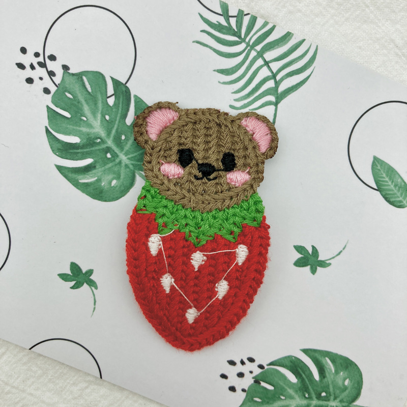 针织卡通系列 儿童BB夹详情图7