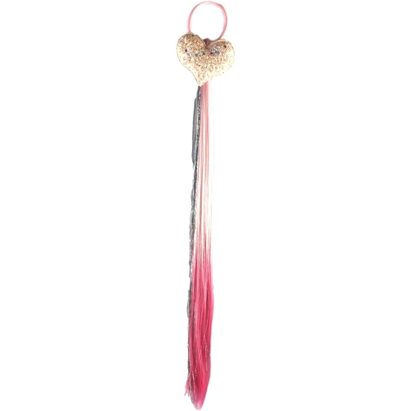 Factory direct sales of new cute sequined sequined wigs, braids, hair ties, headwear and hair accessories. Cross-border export for children detail image 5