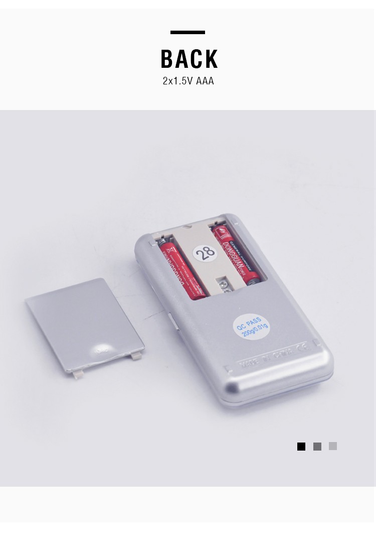 MH electronic jewelry scale with high-definition screen display, high-quality and high-precision 0.01g/0.1g gold jewelry scale detail image 1