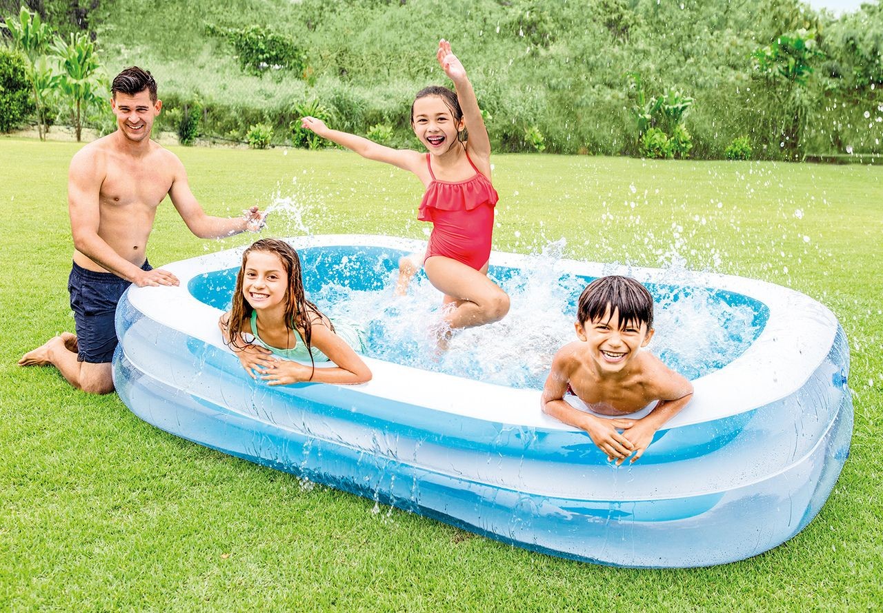 INTEX Inflatable swimming Pool for Infants and Children, Family Extra-large ocean ball pool, thickened large adult water play Pool 56483 detail image 1