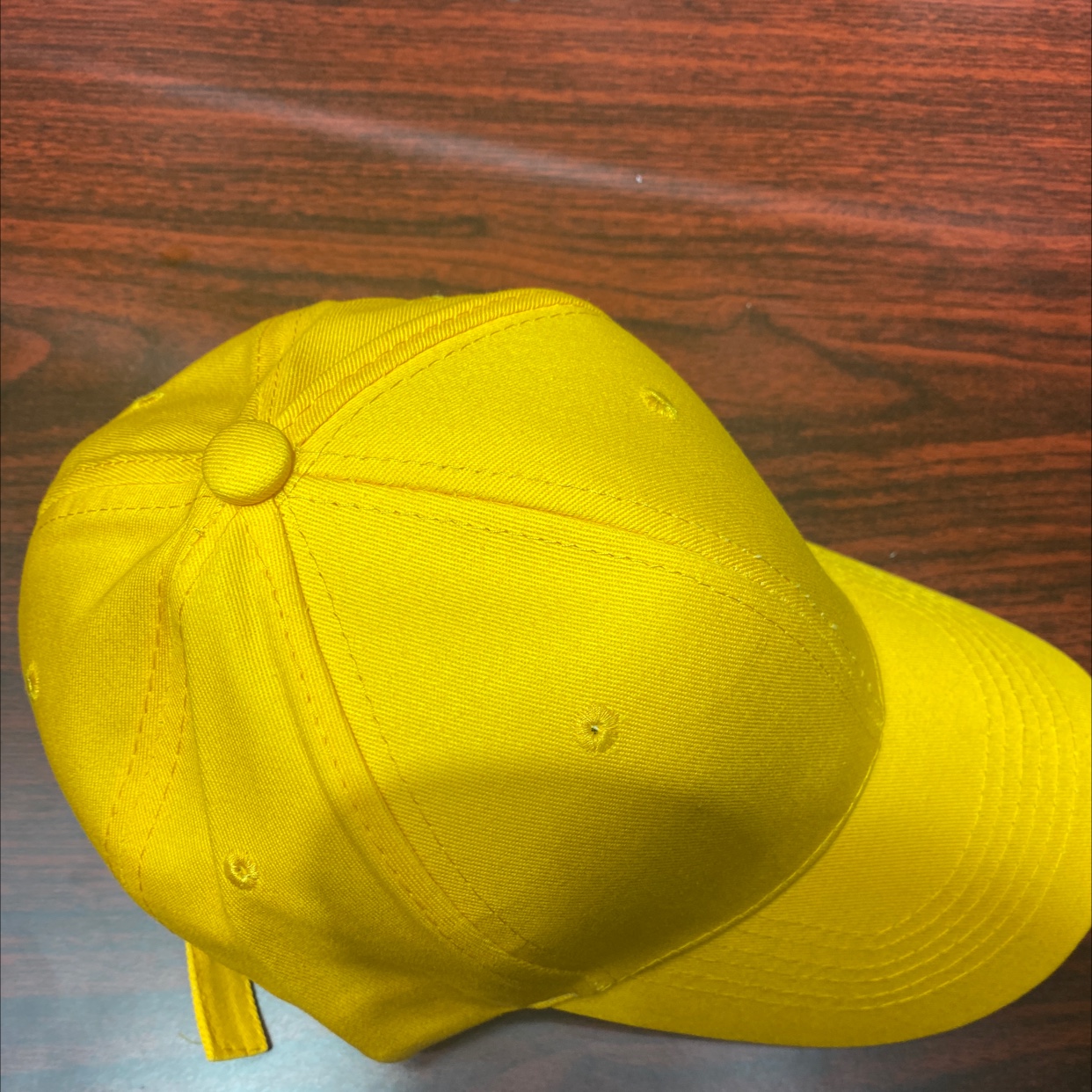 Plain Cotton Baseball Cap Specification drawing