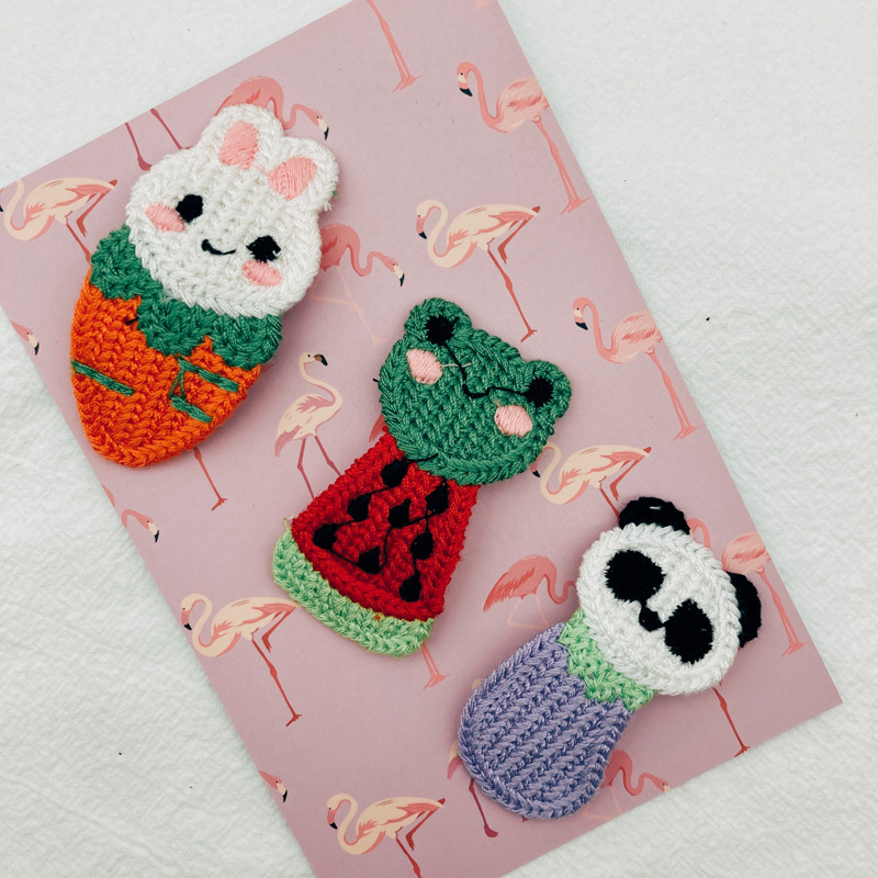 针织卡通系列 儿童BB夹详情图8