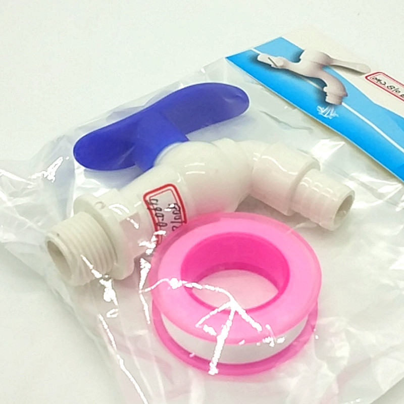 Plastic faucet spout + water-stop tape details Picture