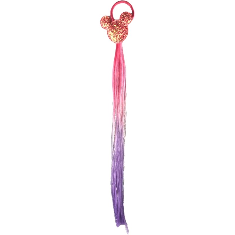 Factory direct sales of new cute sequined sequined wigs, braids, hair ties, headwear and hair accessories. Cross-border export for children detail image 1