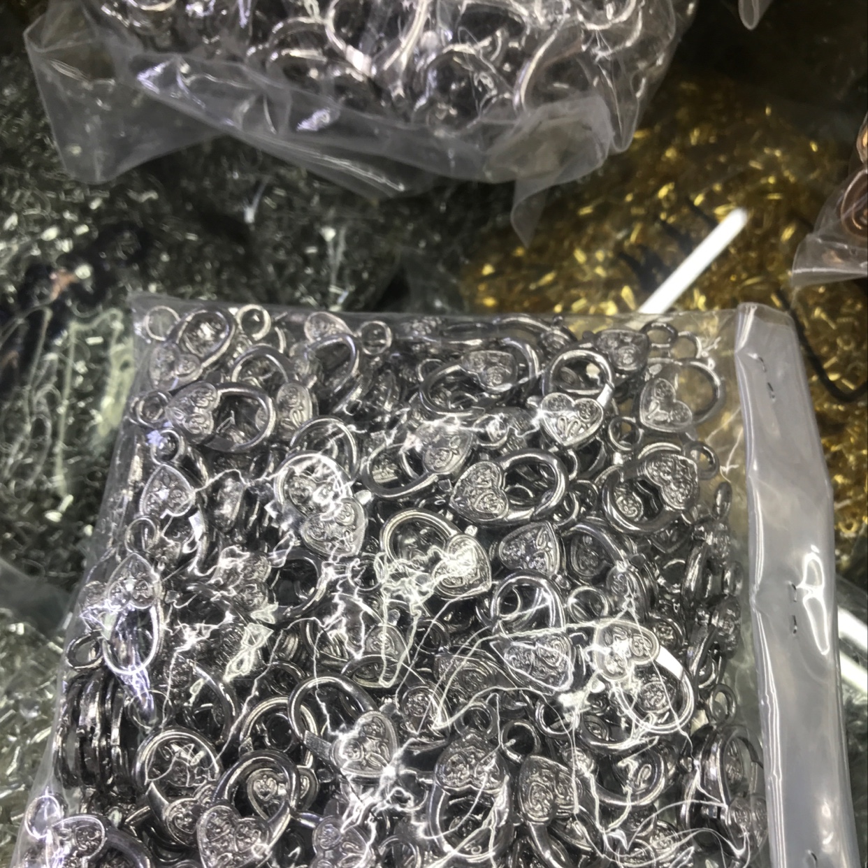 桃芯龙虾扣diy饰品配件不锈钢饰品配件