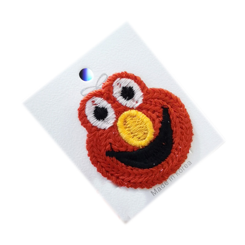 Knitted woolen hair clip cartoon BB clip details Picture