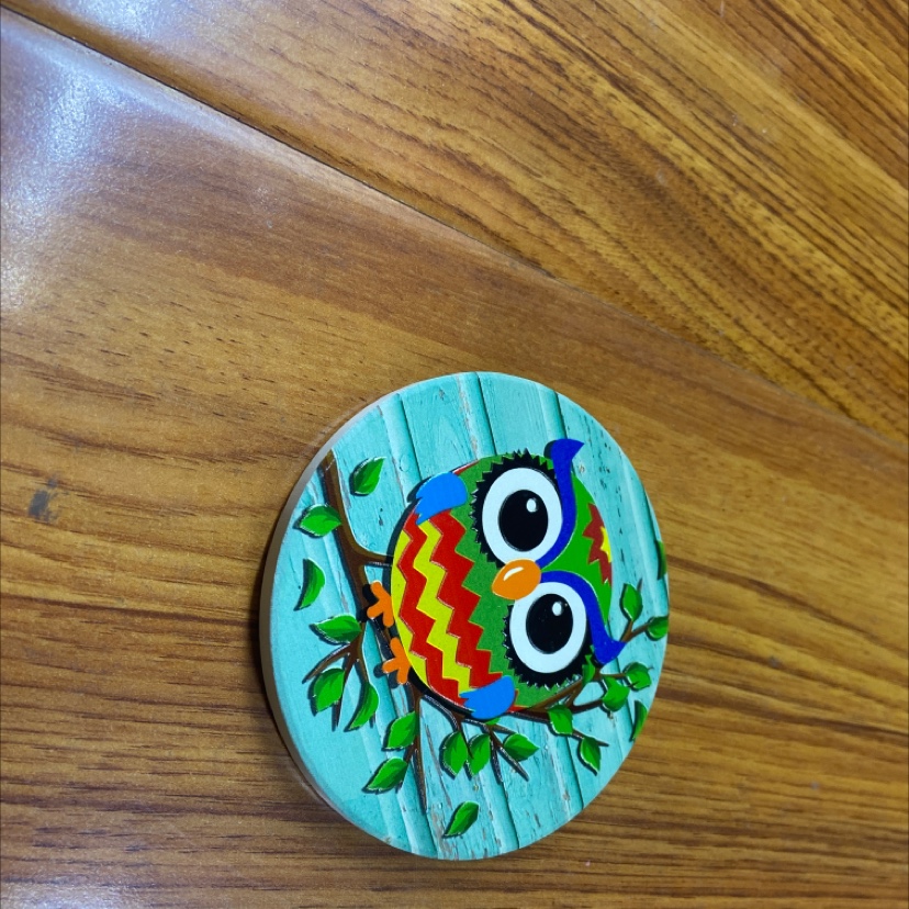 猫头鹰陶瓷杯垫装饰创意家居生活工艺品用品批发厂家直销