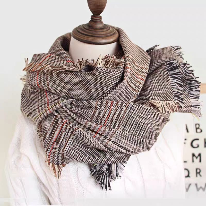 European And American Blend Scarf