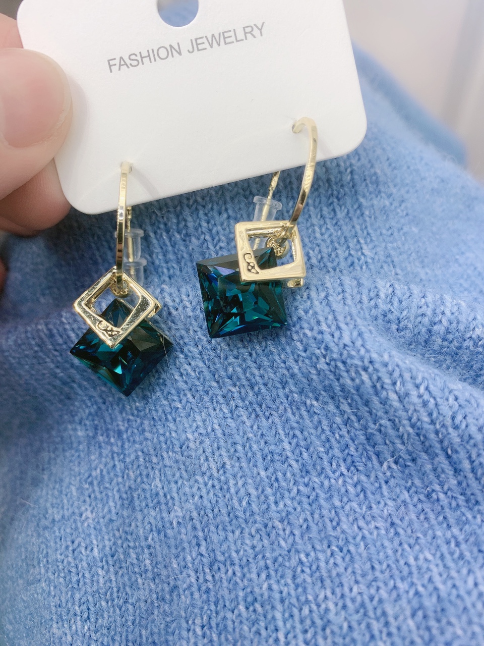 Stylish Crystal Earrings
