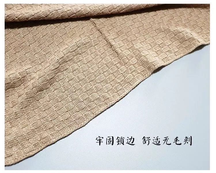 女士流苏长巾丝巾