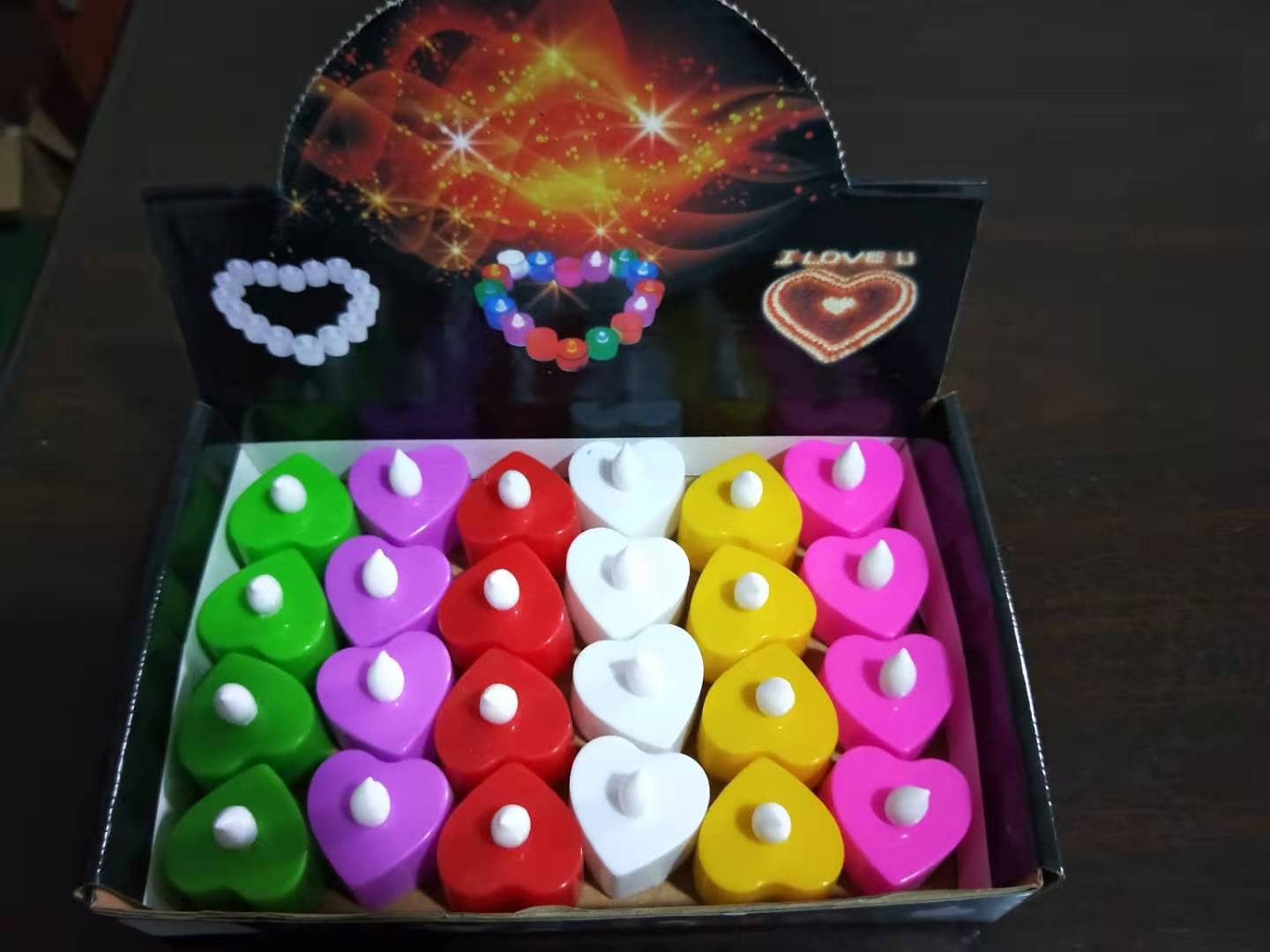 LED彩色电子蜡烛细节图