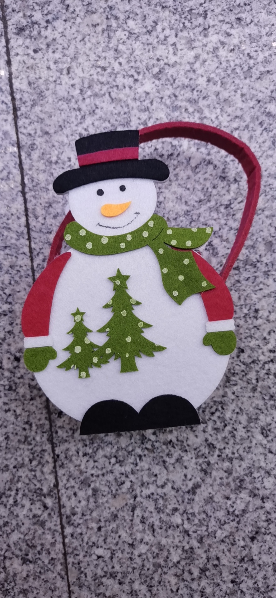 Snowman tongs